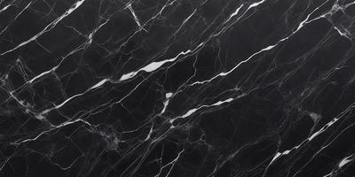 The primary subject of the image is a marble countertop with a black and white pattern. The setting is a kitchen, and the visual style is a close-up of the marble countertop. The dominant colors are black and white, creating a classic and elegant atmosphere.