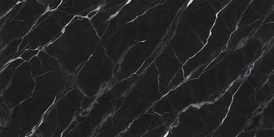 The image features a black marble countertop with a patterned design. The countertop is the primary subject, and it is set against a black background. The visual style is a close-up of the marble countertop, showcasing its intricate pattern. The colors and mood of the image are predominantly black, giving it a sleek and modern appearance.