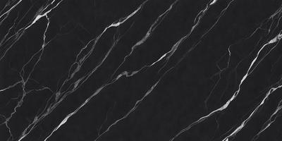 The primary subject of the image is a marble countertop with a black background. The countertop features a pattern of white and black stripes, giving it a unique and elegant appearance. The visual style of the image is a close-up of the marble countertop, showcasing its intricate design and texture. The colors and mood of the image are predominantly black and white, creating a sophisticated and timeless atmosphere.
