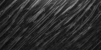 The primary subject of the image is a black and white patterned wallpaper. The setting is a dark room, and the visual style is a close-up of the wallpaper. The colors and mood of the image are predominantly black and white, creating a classic and timeless atmosphere.