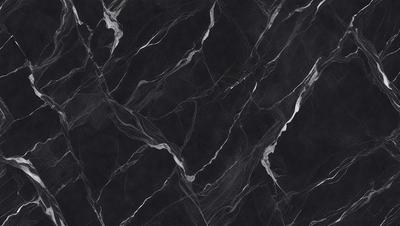 The image features a black and white marble pattern on a black background. The marble pattern is intricate and visually striking, creating a unique and elegant appearance. The black and white color scheme adds a timeless and sophisticated touch to the overall design.
