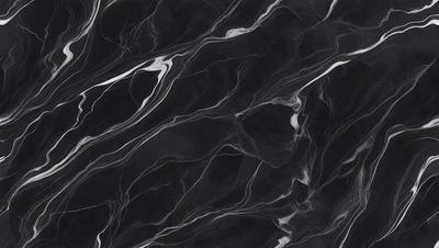 The image features a black and white marble pattern, which creates a striking contrast against the black background. The marble pattern is intricate and detailed, giving the scene a sense of depth and texture. The overall atmosphere of the image is elegant and sophisticated, with the marble pattern serving as the primary subject.