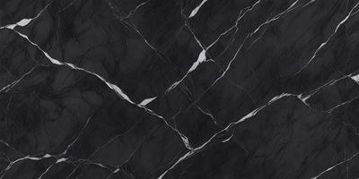 The primary subject of the image is a black and white marble tile pattern. The setting is a black background, which contrasts with the white and black marble tiles. The visual style is a close-up of the marble tile pattern, showcasing the intricate details of the design. The colors and mood of the image are predominantly black and white, giving it a classic and elegant appearance.