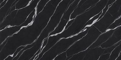 The primary subject of the image is a black and white marble pattern. The setting is a black background, which contrasts with the marble pattern. The visual style is a close-up of the marble pattern, showcasing its intricate details. The colors and mood of the image are predominantly black and white, giving it a classic and elegant appearance.
