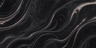 The primary subject of the image is a black and white marble pattern. The setting is a black background, and the visual style appears to be a pattern or texture. The dominant colors are black and white, creating a classic and elegant atmosphere.