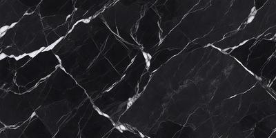 The primary subject of the image is a marble countertop with a black and white pattern. The setting is a kitchen, and the visual style is a close-up of the marble countertop. The colors and mood of the image are predominantly black and white, giving it a classic and elegant appearance.