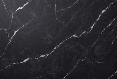 The primary subject of the image is a marble wall with a black background. The visual style is a photo, and the colors and mood are predominantly black and white, giving the image a classic and elegant appearance.