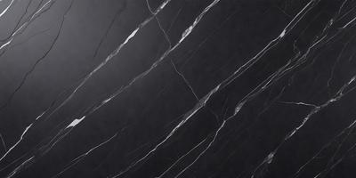 The primary subject of the image is a black marble countertop. The setting is a kitchen, with the countertop being the main focus of the scene. The visual style is a close-up of the marble countertop, showcasing its texture and pattern. The colors and mood of the image are predominantly dark, with the black marble countertop being the main source of contrast.