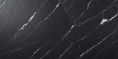The primary subject of the image is a black marble countertop. The setting is a kitchen, with the countertop being the main focus of the scene. The visual style is a close-up of the marble countertop, showcasing its texture and details. The colors and mood of the image are predominantly dark, with the black marble countertop being the main source of contrast and visual interest.