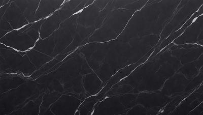 The primary subject of the image is a marble wall with a black background. The visual style is a photo, and the colors and mood are predominantly black and white, giving the image a classic and elegant appearance.