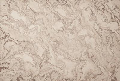 The image features a marble-like pattern on a wall, with a mix of light and dark colors. The primary subject is the intricate design on the wall, which appears to be a textured surface. The setting is indoors, likely in a room with a unique and elegant ambiance. The visual style is a combination of natural and artificial elements, creating a visually appealing and artistic display. The colors and mood of the image are warm and inviting, with a touch of sophistication and luxury