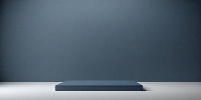 The primary subject of the image is a blue wall. The setting is a room with a blue wall, and the visual style is a photo. The dominant colors are blue, and the overall atmosphere is calm and serene.