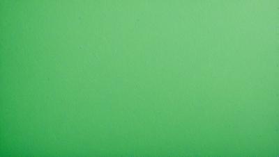 The primary subject of the image is a large, green wall. The setting is a plain, empty room with no other objects or people visible. The visual style is a close-up of the green wall, which gives a sense of depth and texture to the image. The colors and mood are predominantly green, creating a calm and serene atmosphere.