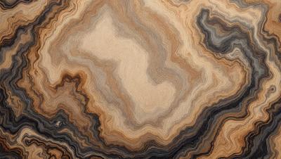 The primary subject of the image is a close-up of a wooden surface, possibly a table or a piece of wood, with a unique and intricate pattern. The setting appears to be a natural environment, possibly a forest or a wooded area. The visual style of the image is a combination of a photo and a digital art, as it captures the natural texture and patterns of the wooden surface. The colors and mood of the image are warm and earthy, with a sense of natural beauty and craftsmanship.