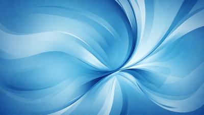 The primary subject of the image is a blue spiral pattern, which is the main object, scene, or focus of the image. The setting or background is a blue and white swirl, which adds to the visual style of the image. The colors and mood of the image are predominantly blue and white, creating a calm and serene atmosphere.
