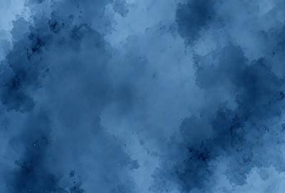 The primary subject of the image is a blue sky with clouds. The setting is a cloudy blue sky, and the visual style is a digital art or illustration. The dominant colors are blue and white, creating a calm and serene atmosphere.