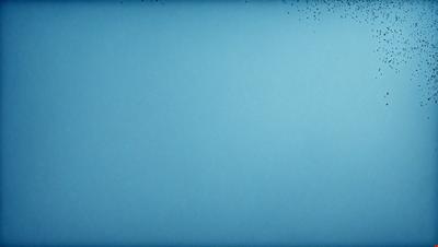 The primary subject of the image is a blue background with a white dot pattern. The setting is a blue surface, and the visual style appears to be a digital art or illustration. The colors and mood of the image are predominantly blue and white, creating a calm and serene atmosphere.