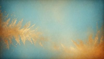 The primary subject of the image is a cloudy blue sky. The setting is a vast expanse of the sky, with no visible land or other objects. The visual style is a natural, outdoor scene. The colors and mood are predominantly blue and calm, with the cloudy sky creating a serene atmosphere.