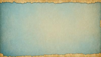 The primary subject of the image is a piece of paper with a blue background. The setting is a room with a blue wall. The visual style is a photo, and the colors and mood are predominantly blue.