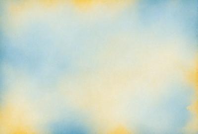 The primary subject of the image is a cloudy sky. The setting is a blue and yellow background, which gives the sky a warm and vibrant appearance. The visual style of the image is a combination of photo and digital art, creating a unique and artistic representation of the cloudy sky. The colors and mood of the image are predominantly blue and yellow, with a sense of tranquility and serenity.