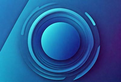 The primary subject of the image is a blue circle, which is the main object, scene, or focus of the image. The setting or background is a blue surface, which adds to the overall atmosphere. The visual style of the image is digital art, as it is a digital representation of a blue circle. The colors and mood of the image are predominantly blue, creating a calm and serene atmosphere.