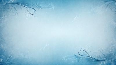 The primary subject of the image is a blue background with a white design. The setting is a blue sky, and the visual style is a digital art or illustration. The colors and mood of the image are predominantly blue and white, creating a calm and serene atmosphere.