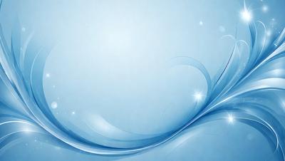 The primary subject of the image is a blue background with a white star pattern. The setting is a blue sky, and the visual style is digital art. The colors and mood of the image are predominantly blue and serene.