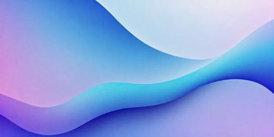 The primary subject of the image is a blue wave, which is the main focus of the scene. The setting is a white background, creating a contrasting effect. The visual style is a digital art or illustration, as the wave is depicted in a detailed and artistic manner. The dominant colors are blue and white, creating a calm and serene atmosphere.