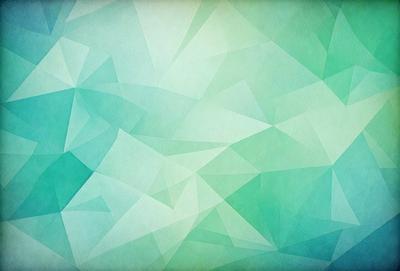 The primary subject of the image is a green and white geometric pattern. The setting is a blue background, which creates a visually appealing contrast with the green and white pattern. The visual style is a combination of digital art and illustration, giving the image a modern and artistic appearance. The dominant colors are green and white, creating a sense of harmony and balance in the composition.