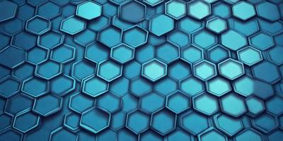The primary subject of the image is a blue hexagonal pattern, which is the main object, scene, or focus of the image. The setting or background is a blue surface, which could be a wall, a fabric, or a digital background. The visual style of the image is digital art, as it is a computer-generated pattern. The dominant colors in the image are blue and white, creating a calm and soothing atmosphere.