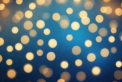 The primary subject of the image is a blue background with a large number of bright, white lights scattered across it. The lights create a visually striking and luminous scene. The setting appears to be a nighttime sky, with the lights creating a sense of depth and dimension. The visual style of the image is a combination of digital art and photography, as the lights are captured in a way that resembles a painting or drawing. The colors and mood of the image are predominantly blue and white, with the bright lights