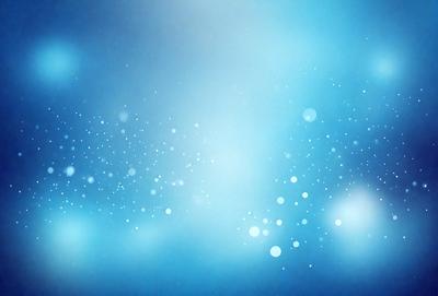 The primary subject of the image is a blue background with a pattern of white dots. The setting appears to be a space or an artistic environment. The visual style is a combination of a photo and digital art, creating a unique and captivating scene. The dominant colors are blue and white, giving the image a calm and serene atmosphere.