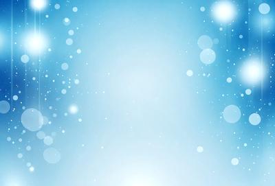 The primary subject of the image is a blue background with a white, cloudy sky. The setting is a bright, open space with no visible objects or people. The visual style is a digital art or illustration, creating a sense of depth and dimension. The colors and mood are predominantly blue and white, giving the image a calm and serene atmosphere.
