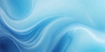 The primary subject of the image is a blue ocean with waves. The setting is a vast expanse of water, and the visual style is a digital art or illustration. The dominant colors are blue and white, creating a serene and calming atmosphere.