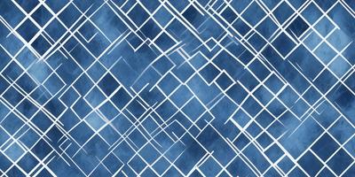 The primary subject of the image is a blue and white checkered pattern. The setting is a blue background, and the visual style appears to be a digital art or illustration. The dominant colors are blue and white, creating a calm and soothing atmosphere.