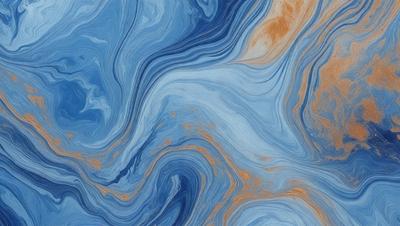 The primary subject of the image is a blue and orange swirling pattern, which appears to be a digital art or illustration. The setting is a blue and orange background, creating a vibrant and dynamic atmosphere. The visual style is a mix of digital art and illustration, with the swirling pattern being the main focus of the image. The colors and mood of the image are energetic and lively, with the blue and orange hues creating a sense of movement and dynamism.