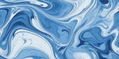 The primary subject of the image is a blue and white swirling pattern, which appears to be a digital art or illustration. The setting is a blue background, and the visual style is a combination of digital art and a pattern. The dominant colors are blue and white, creating a calm and soothing atmosphere.