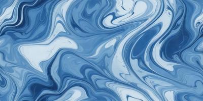 The primary subject of the image is a blue and white swirling pattern, which appears to be a painting or a digital artwork. The setting is a blue background, and the visual style suggests that it is a digital art or a painting. The dominant colors in the image are blue and white, creating a calming and soothing atmosphere.