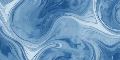 The primary subject of the image is a blue and white swirling pattern, which appears to be a digital art or illustration. The setting is a blue background, and the visual style is a combination of digital art and illustration. The dominant colors are blue and white, creating a calm and soothing atmosphere.