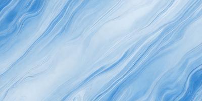 The primary subject of the image is a blue and white ocean wave. The setting is the ocean, with the wave being the main focus of the image. The visual style is a digital art or illustration, as the wave is depicted in a detailed and artistic manner. The dominant colors are blue and white, creating a serene and calming atmosphere.