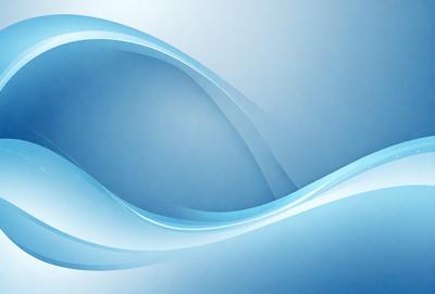 The primary subject of the image is a blue spiral pattern. The setting is a blue background, and the visual style appears to be a digital art or illustration. The dominant colors are blue and white, creating a calm and soothing atmosphere.