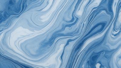 The primary subject of the image is a blue and white ocean wave. The setting is the ocean, with the wave rolling in. The visual style is a photo of the ocean, capturing the beauty of the waves. The dominant colors are blue and white, creating a serene and calming atmosphere.