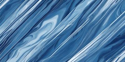 The primary subject of the image is a blue and white patterned surface, which appears to be a painting or a digital artwork. The setting is a blue background, and the visual style is a combination of photo and digital art. The dominant colors are blue and white, creating a calm and serene atmosphere.