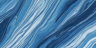 The primary subject of the image is a blue ocean with waves. The setting is the ocean, and the visual style is a photo. The dominant colors are blue and white, creating a serene and calming atmosphere.