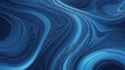 The primary subject of the image is a blue ocean with waves. The setting is the ocean, and the visual style is a photo. The dominant colors are blue and white, creating a serene and calming atmosphere.