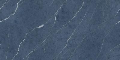 The primary subject of the image is a blue marble wall with a pattern of white streaks. The setting is a room with a blue background, and the visual style is a close-up of the marble wall. The colors and mood of the image are predominantly blue, with the white streaks adding a touch of contrast and interest to the overall design.