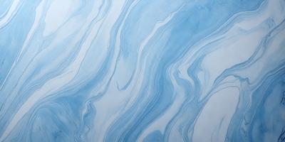 The primary subject of the image is a blue and white swirling pattern, which appears to be a painting or drawing. The setting is a white surface, possibly a wall or paper, on which the artwork is displayed. The visual style suggests that the image is a digital art or illustration, with a focus on the swirling pattern and the contrasting colors of blue and white. The overall atmosphere of the image is one of creativity and artistic expression.