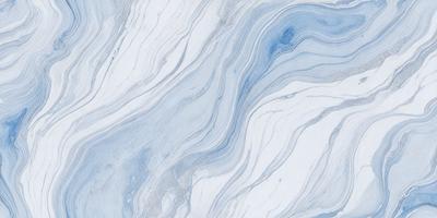 The primary subject of the image is a blue and white marbled tile. The setting is a bathroom, as indicated by the presence of the marbled tile. The visual style is a close-up of the tile, showcasing its intricate design. The dominant colors are blue and white, creating a calm and soothing atmosphere.