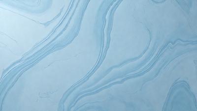 The primary subject of the image is a blue and white swirling pattern, which appears to be a painting or drawing. The setting is a blue background, which complements the swirling pattern. The visual style suggests that the image is a digital art or illustration. The dominant colors are blue and white, creating a calm and soothing atmosphere.