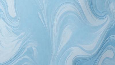The primary subject of the image is a blue and white swirling pattern, which appears to be a painting or a digital artwork. The setting is a blue background, which complements the swirling pattern. The visual style is a combination of painting and digital art, creating a unique and eye-catching design. The colors and mood of the image are predominantly blue and white, giving it a calming and serene atmosphere.